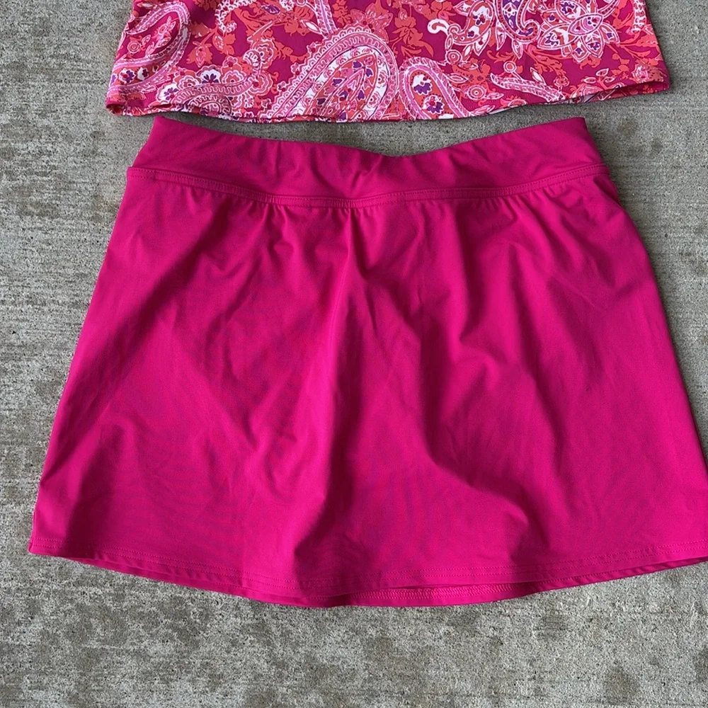 Lands End chic pink
